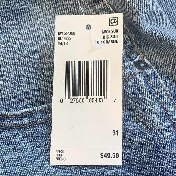 Buffalo David Bitton Ivy High Rise Distressed Skirt Size 31/12 - Picture 11 of 11